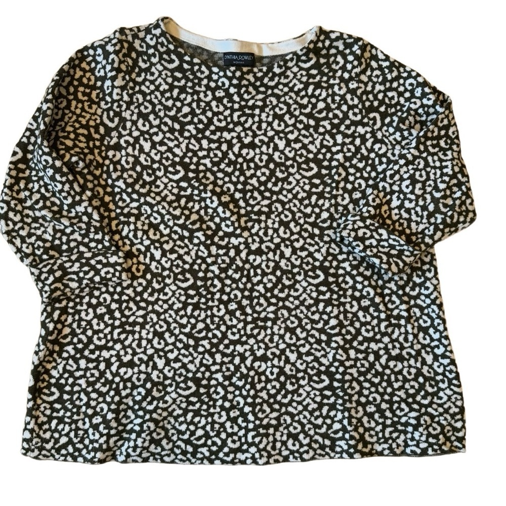 Cynthia Rowley | Leopard Print Sweater